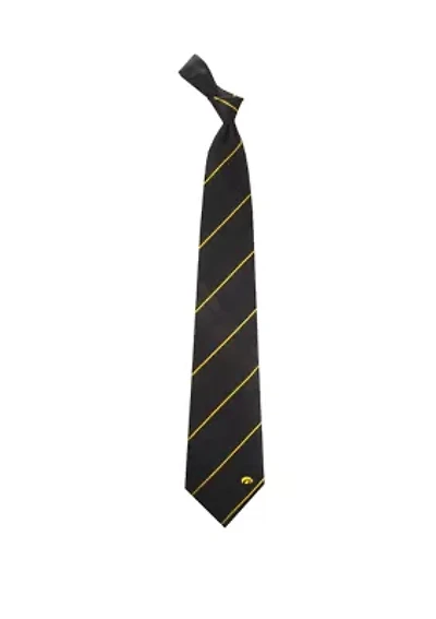 NCAA Iowa Hawkeyes Oxford Woven Tie