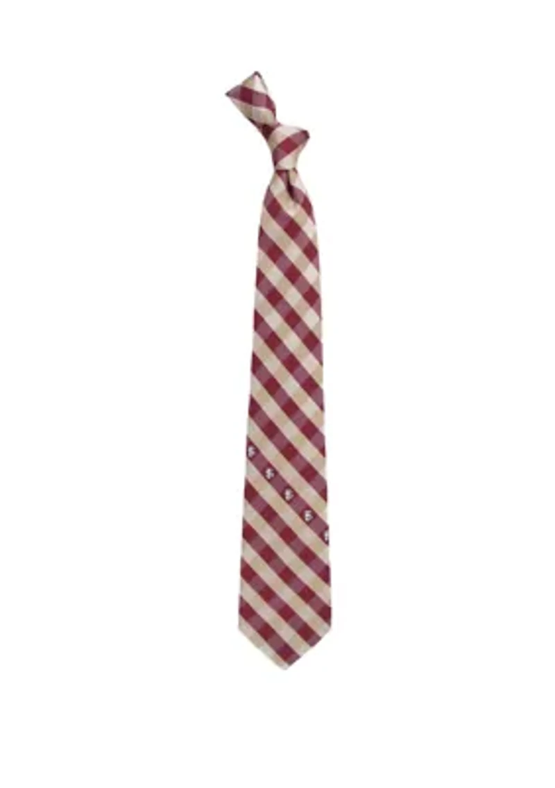 NCAA Florida State Seminoles Check Tie