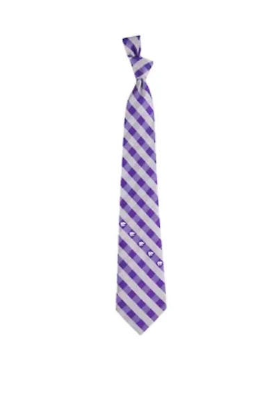 NCAA Kansas State Wildcats Check Tie