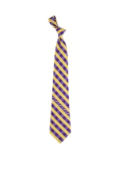 NCAA LSU Tigers Check Tie