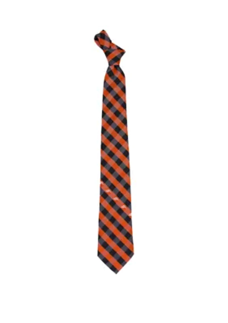 NCAA Oklahoma State Cowboys Check Tie