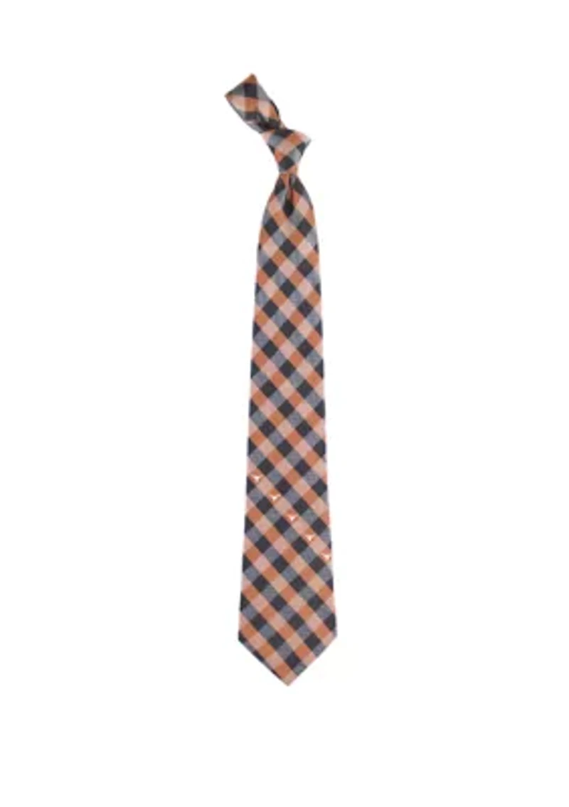 NCAA Texas Longhorns Check Tie
