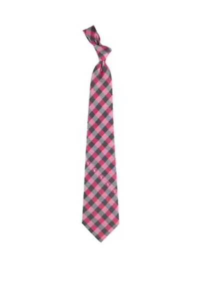 NCAA Texas Tech Red Raiders Check Tie