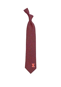 NCAA Illinois Fighting Illini Diamante Tie