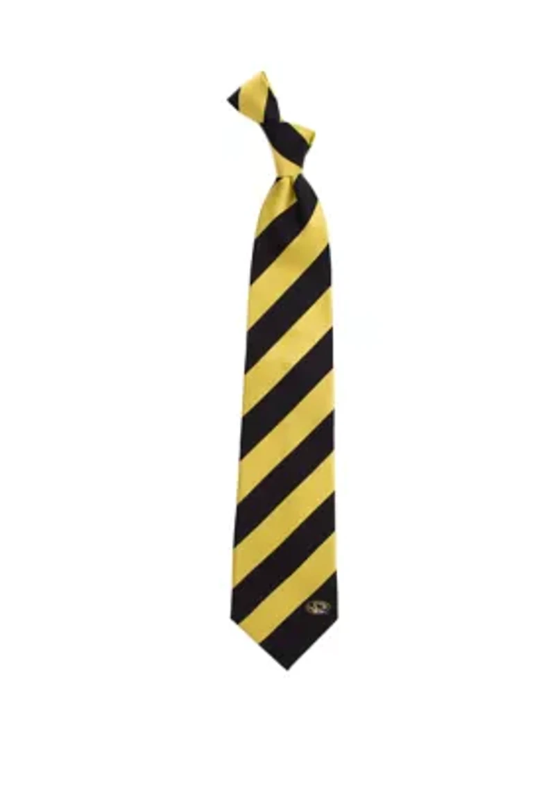 NCAA Missouri Tigers Regiment Tie