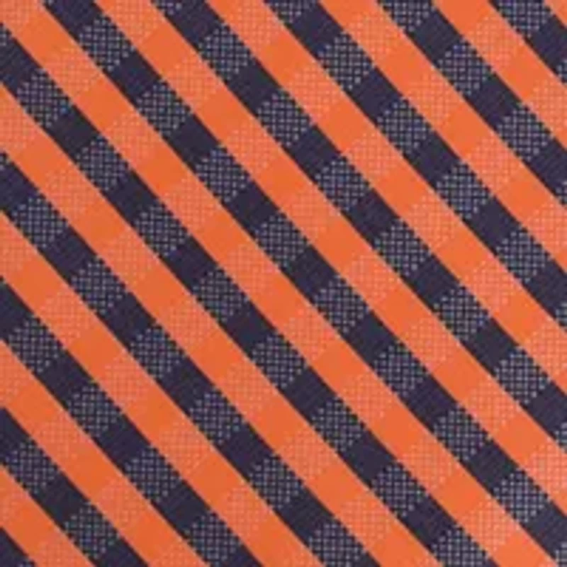 NCAA Auburn Tigers Gingham Tie