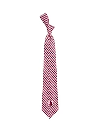 NCAA Indiana Hoosiers Gingham Tie
