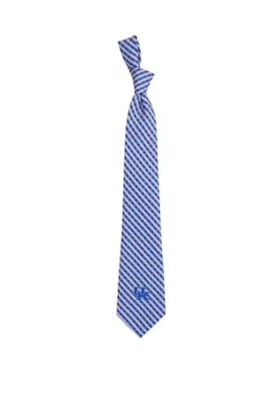 NCAA Kentucky Wildcats Gingham Tie