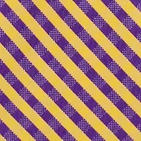 NCAA LSU Tigers Gingham Tie