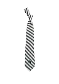 NCAA Michigan State Spartans Gingham Tie