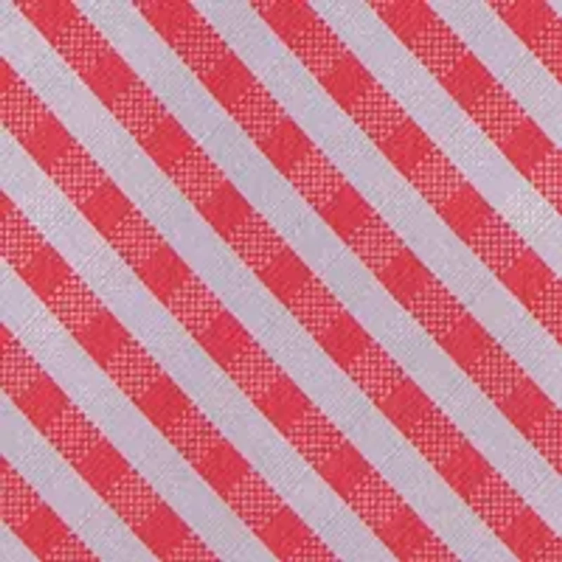 NCAA Ohio State Buckeyes Gingham Tie