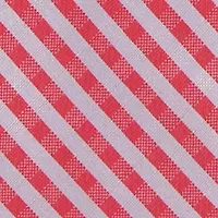 NCAA Ohio State Buckeyes Gingham Tie