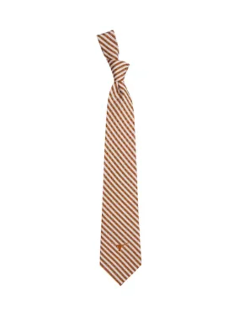 NCAA Texas Longhorns Gingham Tie