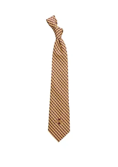 NCAA Iowa State Cyclones Gingham Tie
