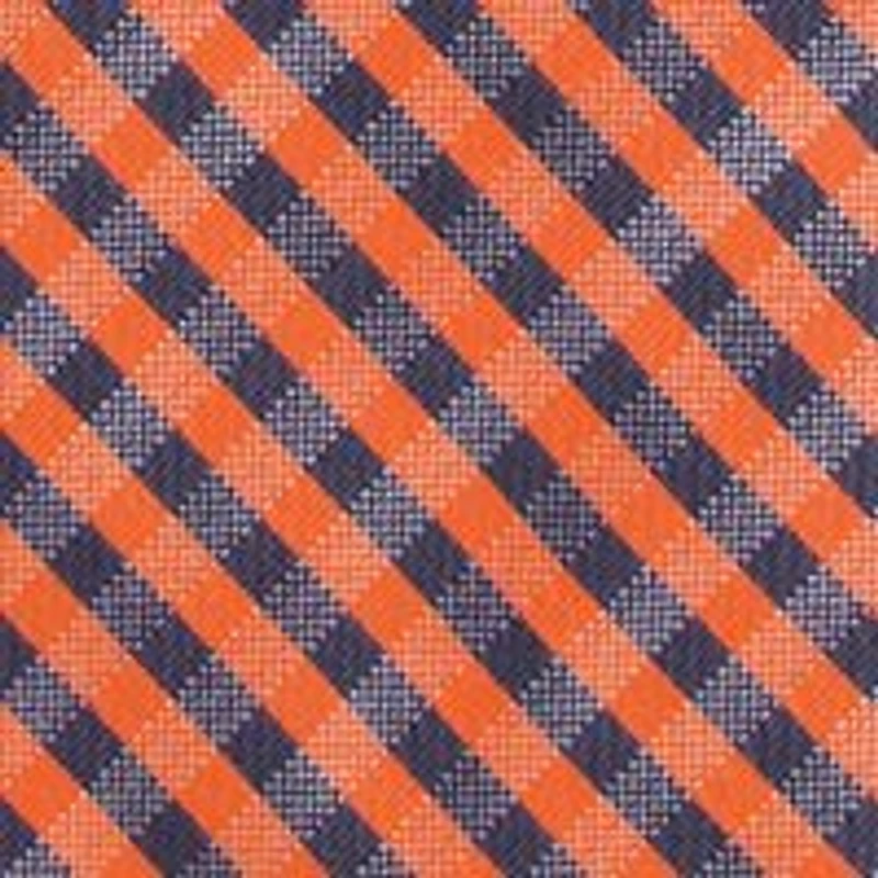 NCAA Syracuse Orangemen Gingham Tie