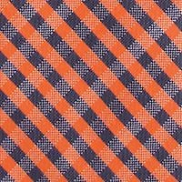 NCAA Syracuse Orangemen Gingham Tie