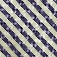 NCAA Naval Academy Midshipmen Gingham Tie