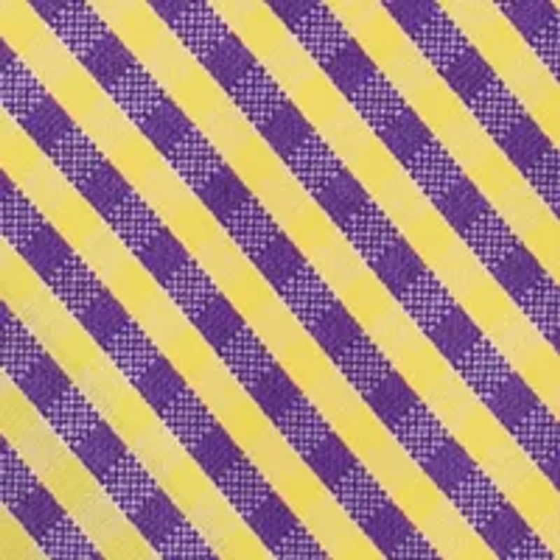 NCAA East Carolina Pirates Gingham Tie