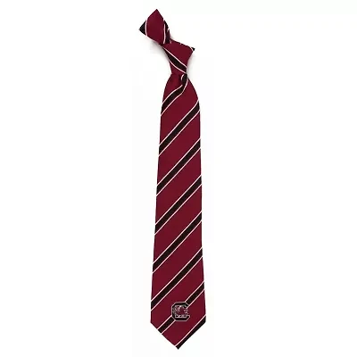 NCAA South Carolina Gamecocks Striped Necktie 
