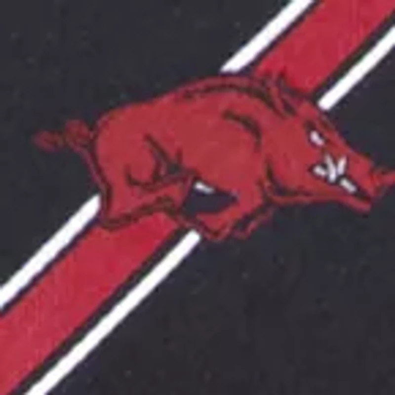 Arkansas  Razorbacks Woven Poly 1 Tie