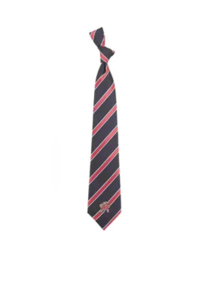 Maryland Terrapins Woven Poly 1 Tie