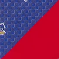 NCAA Kansas Jayhawks Geo Stripe Tie