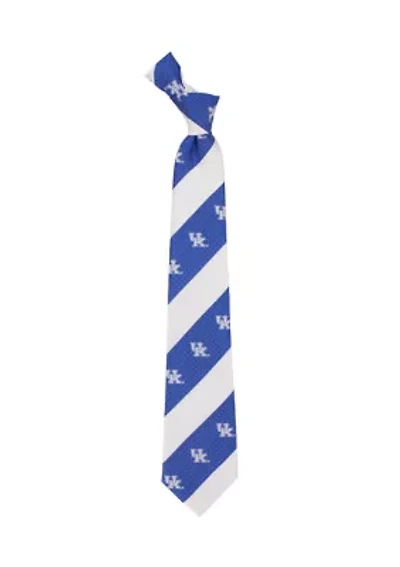 NCAA Kentucky Wildcats Geo Stripe Tie
