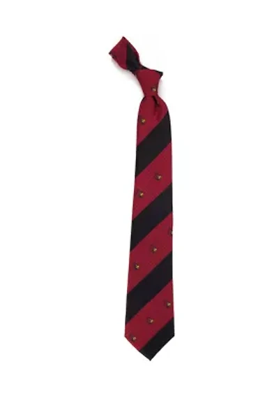 NCAA Louisville Cardinals Geo Stripe Tie 