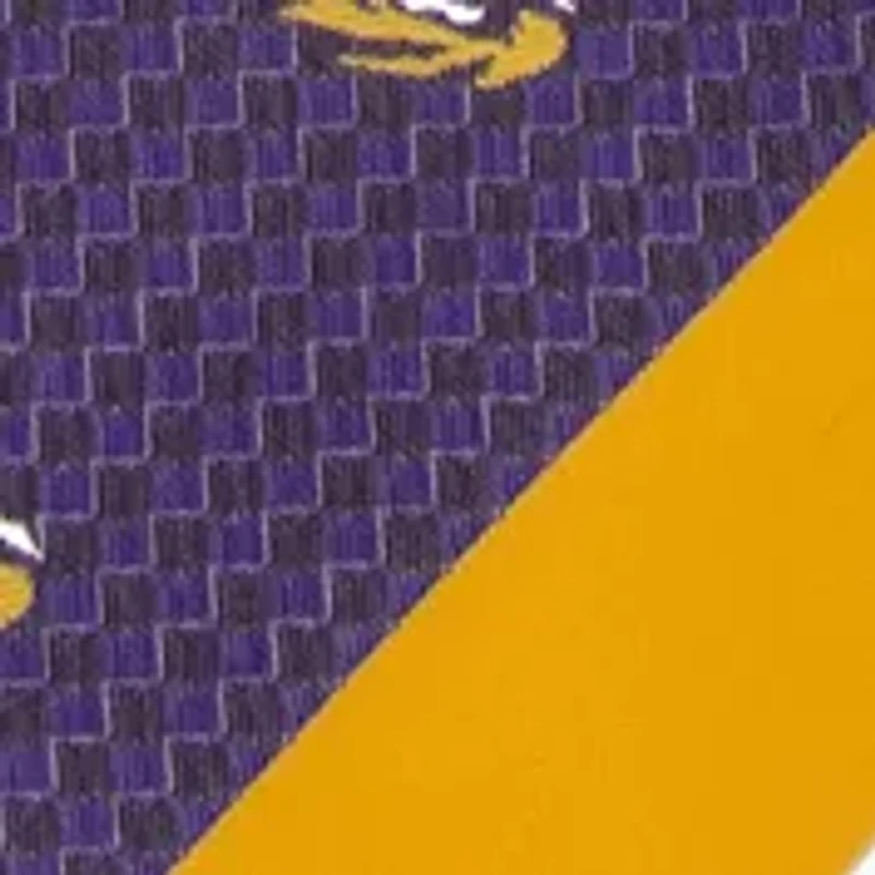 NCAA LSU Tigers Geo Stripe Tie 