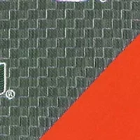 NCAA Miami Hurricanes Geo Stripe Tie 