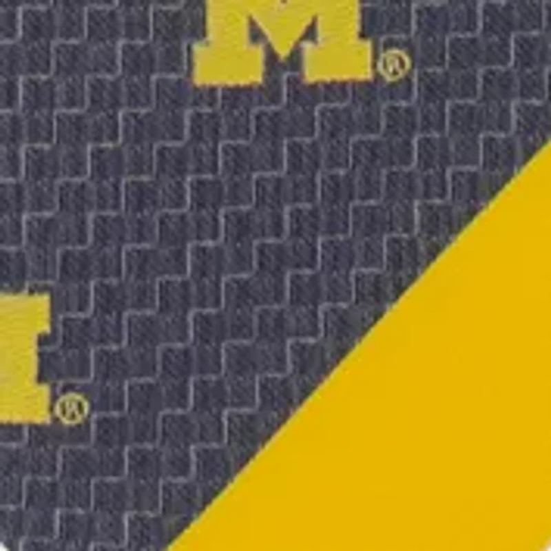 NCAA Michigan Wolverines Geo Stripe Tie 