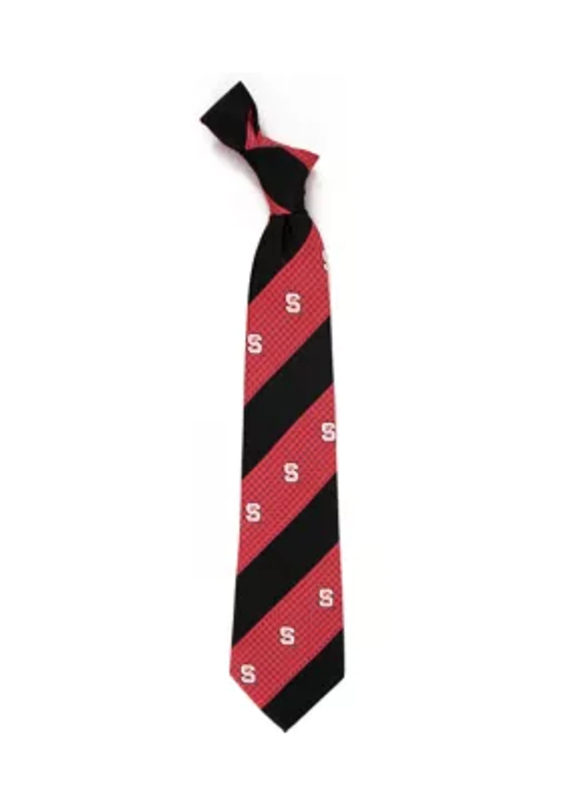 NCAA NC State Wolfpack Geo Stripe Tie