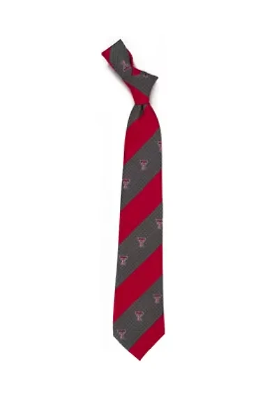 NCAA Texas Tech Red Raiders Geo Stripe Tie 