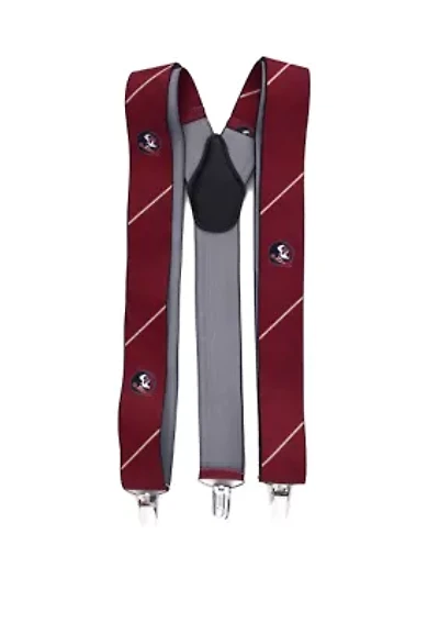 NCAA Florida State Seminoles Oxford Suspenders