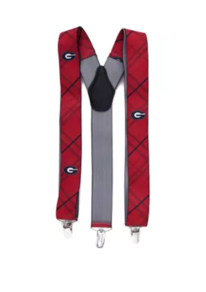 NCAA Georgia Bulldogs Oxford Suspenders