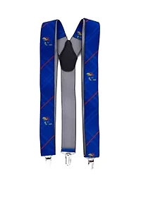 NCAA Kansas Jayhawks Oxford Suspenders