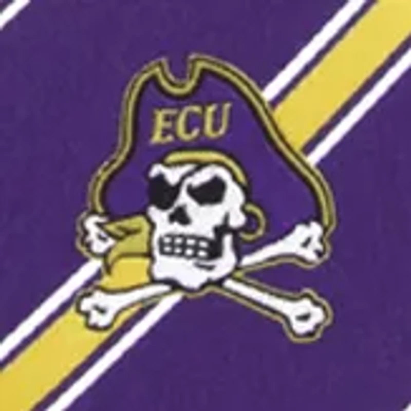 East Carolina Pirates Woven Poly 1 Tie