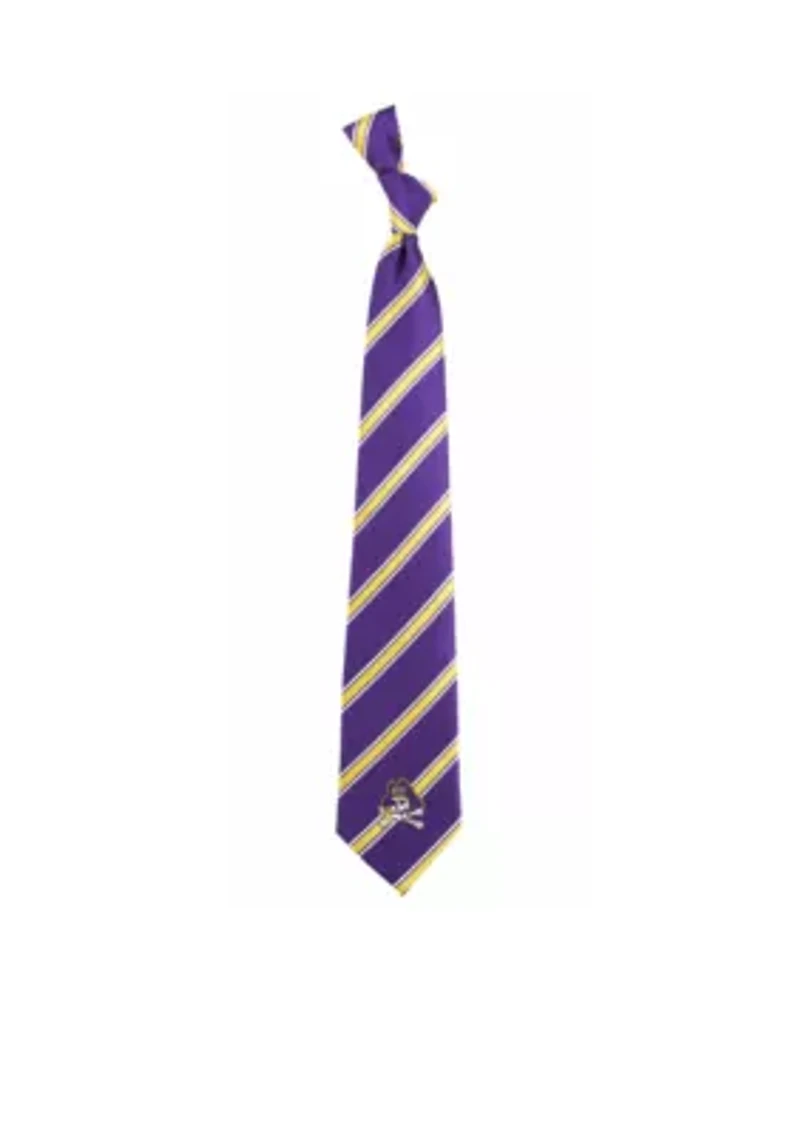 East Carolina Pirates Woven Poly 1 Tie
