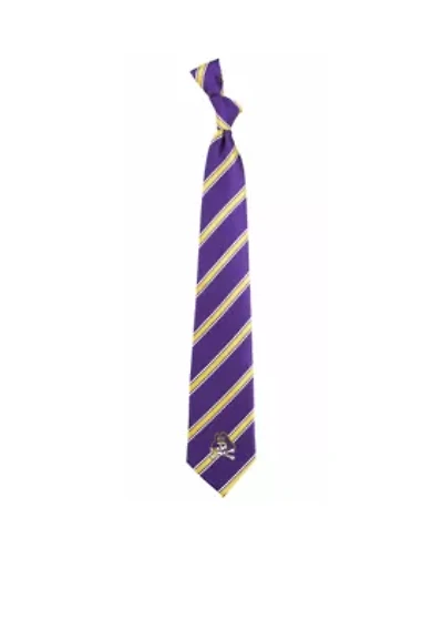 East Carolina Pirates Woven Poly 1 Tie