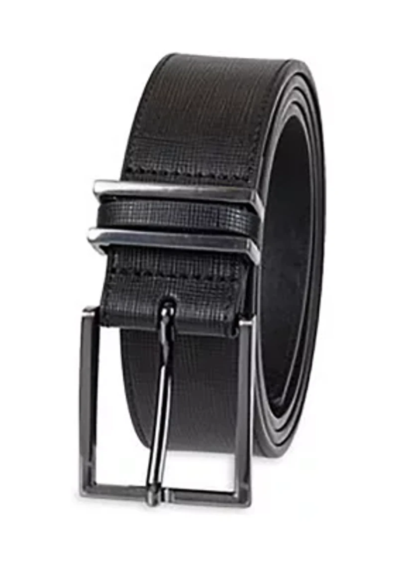 35 Millimeter Saffiano Leather Belt