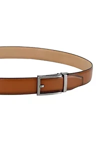 Track Lock Buckle Dress Belt