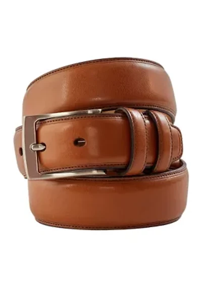 32 Millimeter Milled Italian Leather Belt