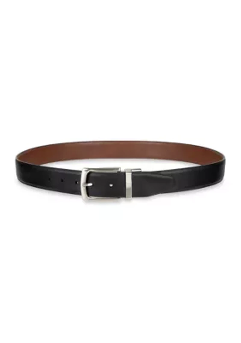 Reversible Stitched Edge Dress Belt