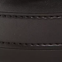 Reversible Leather Belt with Top Stitching