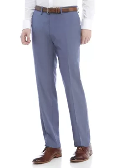 Blue Chambray Stretch Pants