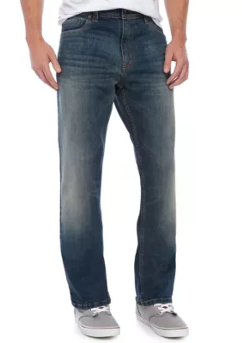 Relaxed Wheely Stretch Jeans