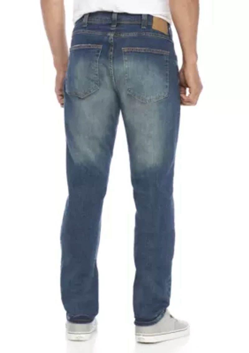 Big & Tall Athletic Fit Wheely Jeans