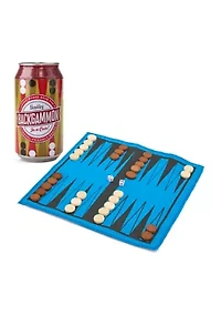Backgammon Game in a Can