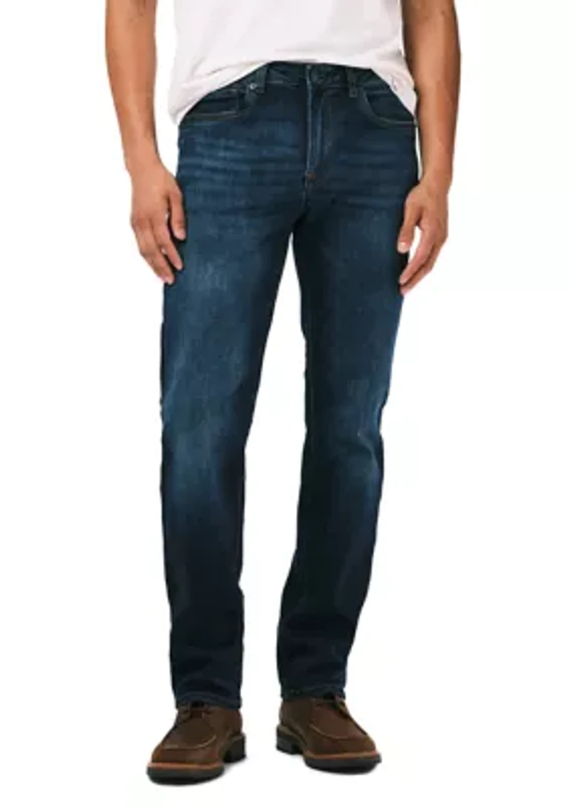 Straight Six Sanded Indigo Jeans