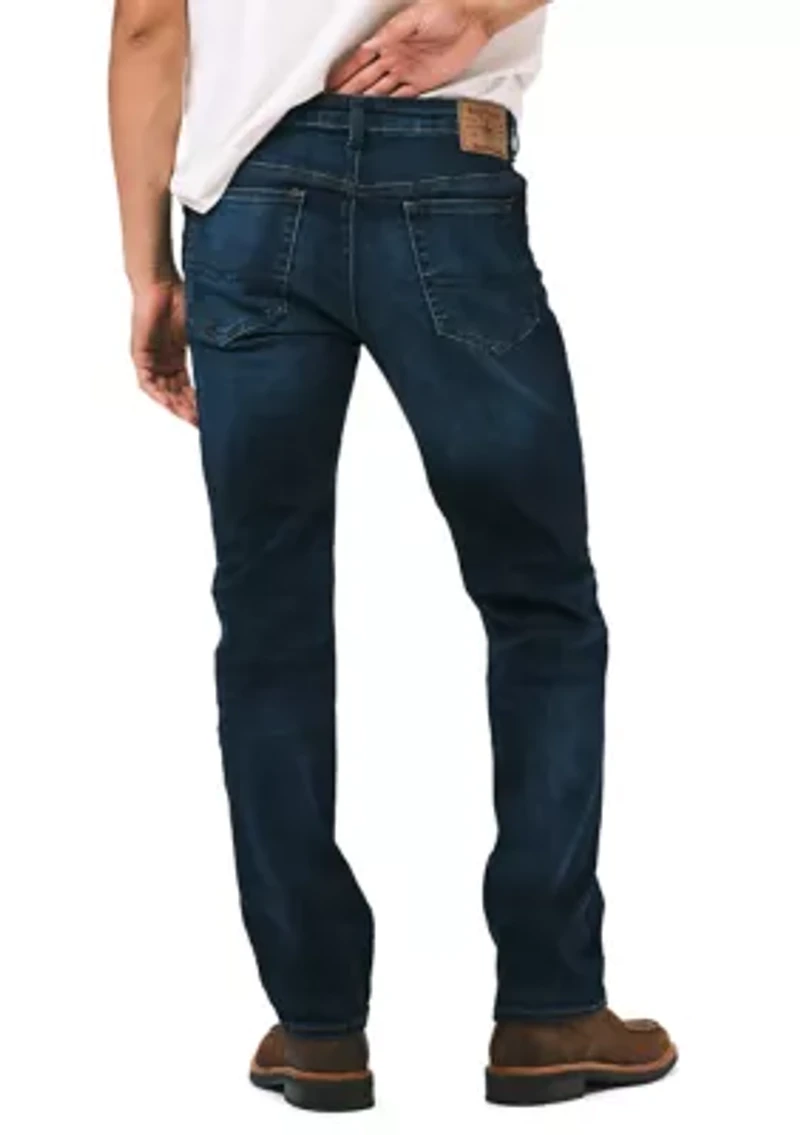 Straight Six Sanded Indigo Jeans